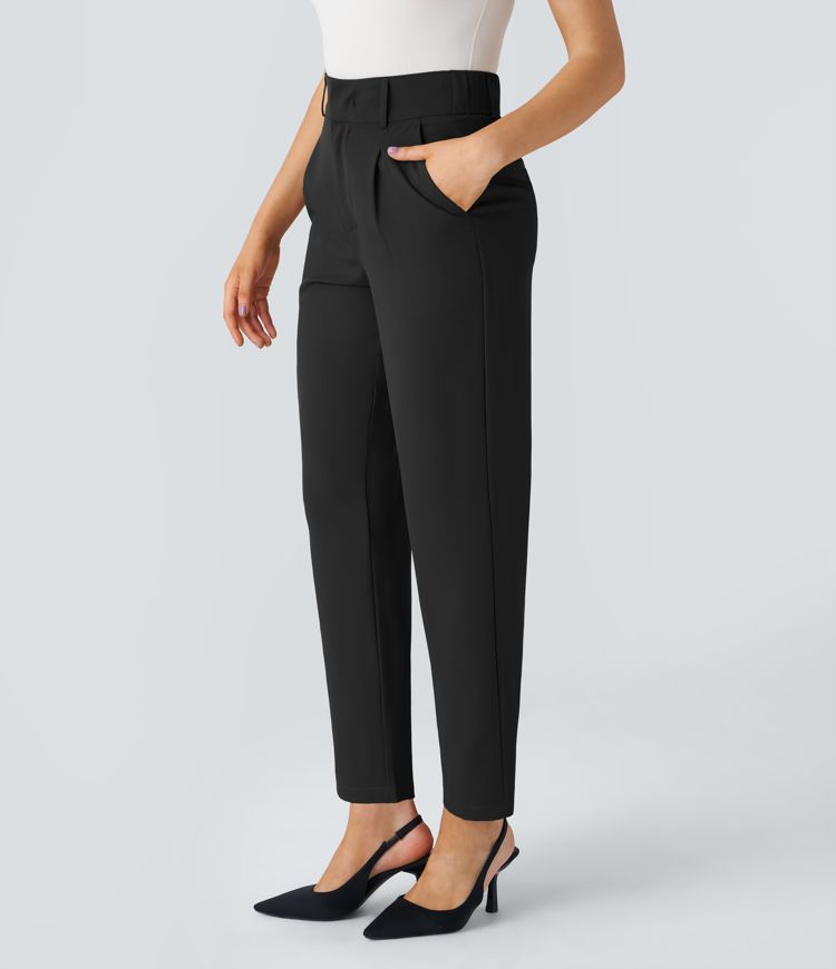 Roseau™|Pantalon tailleur taille haute