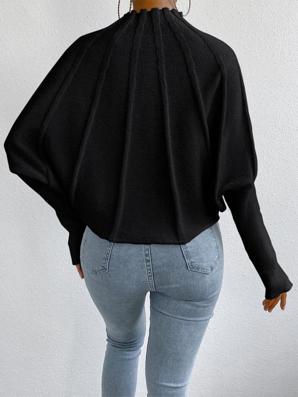 Pull Simple à Manches Dolman