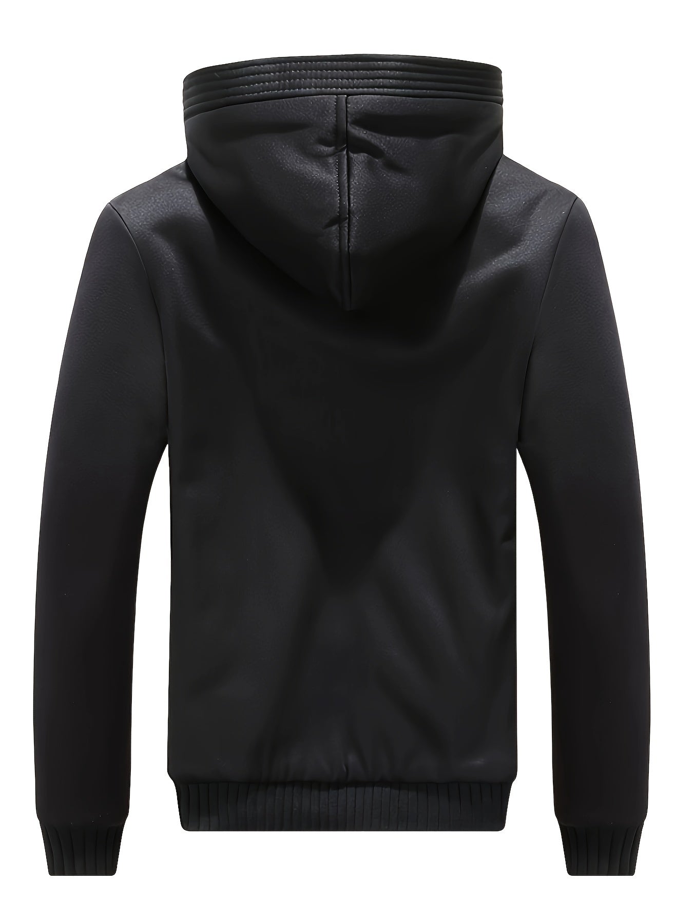 Veste à capuche doublée en fourrure – Bleu arctique