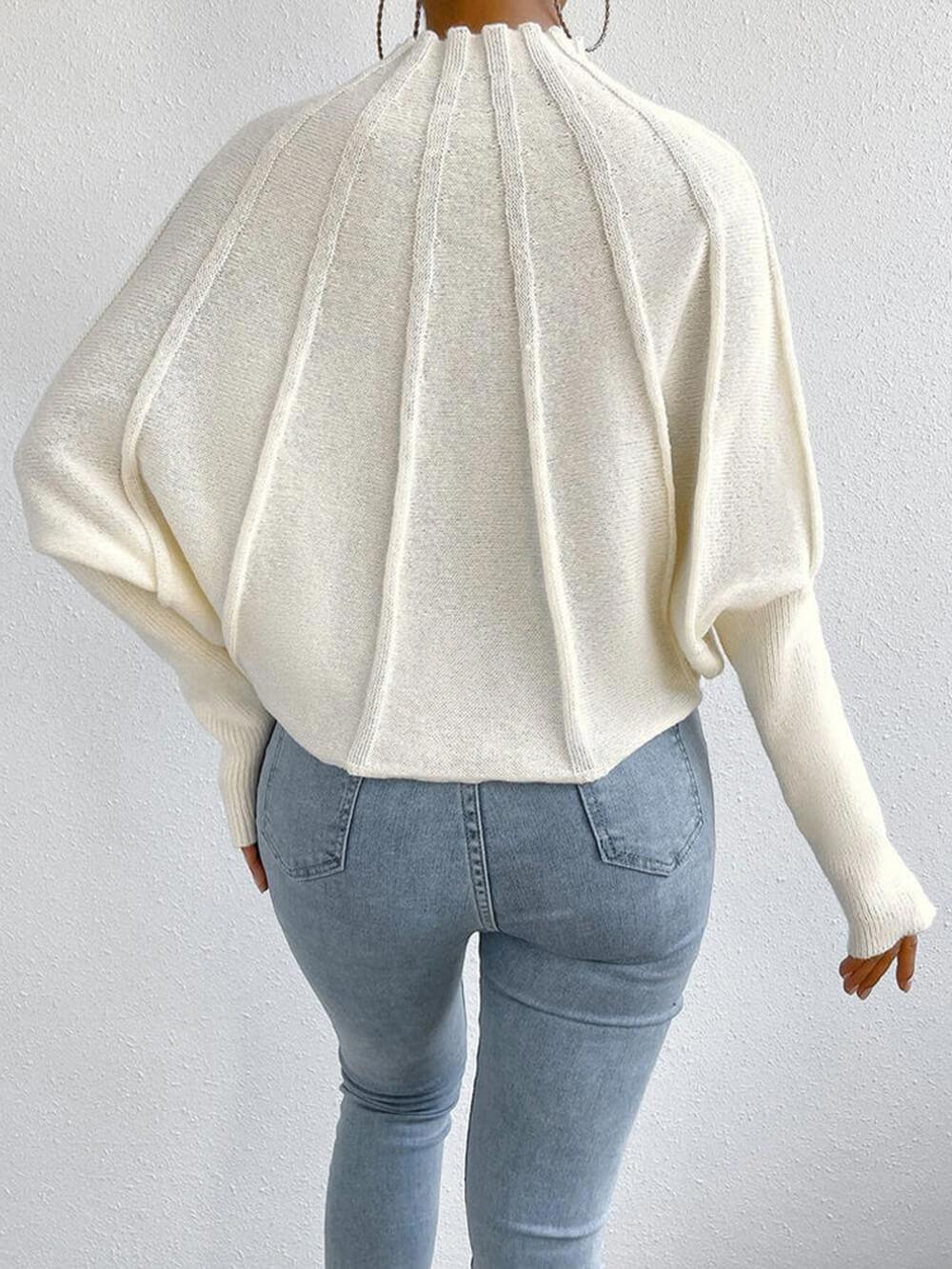 Pull Simple à Manches Dolman