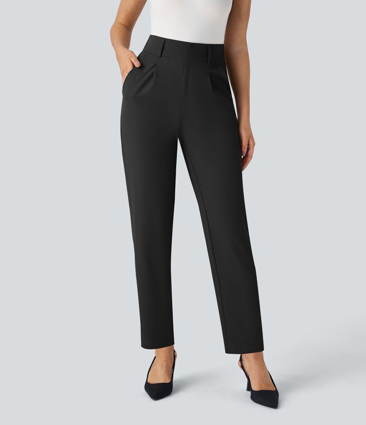 Roseau™|Pantalon tailleur taille haute